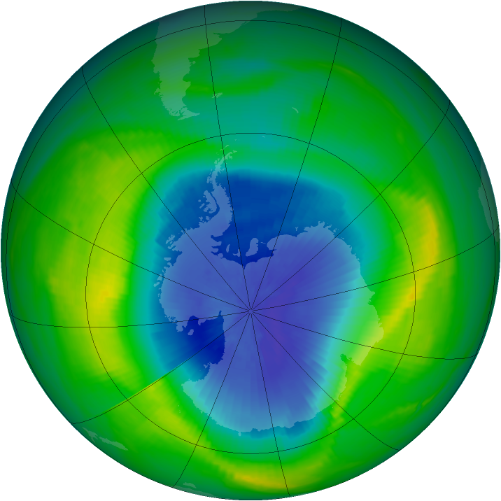 Ozone Map 1983-10-26